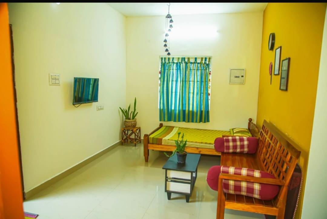 A Chettinad Villa In Coimbatore On The Way To Adiyogi And Nearer To Maruthamalai Bagian luar foto