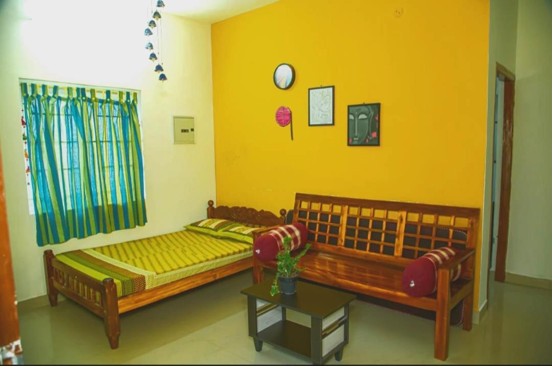 A Chettinad Villa In Coimbatore On The Way To Adiyogi And Nearer To Maruthamalai Bagian luar foto