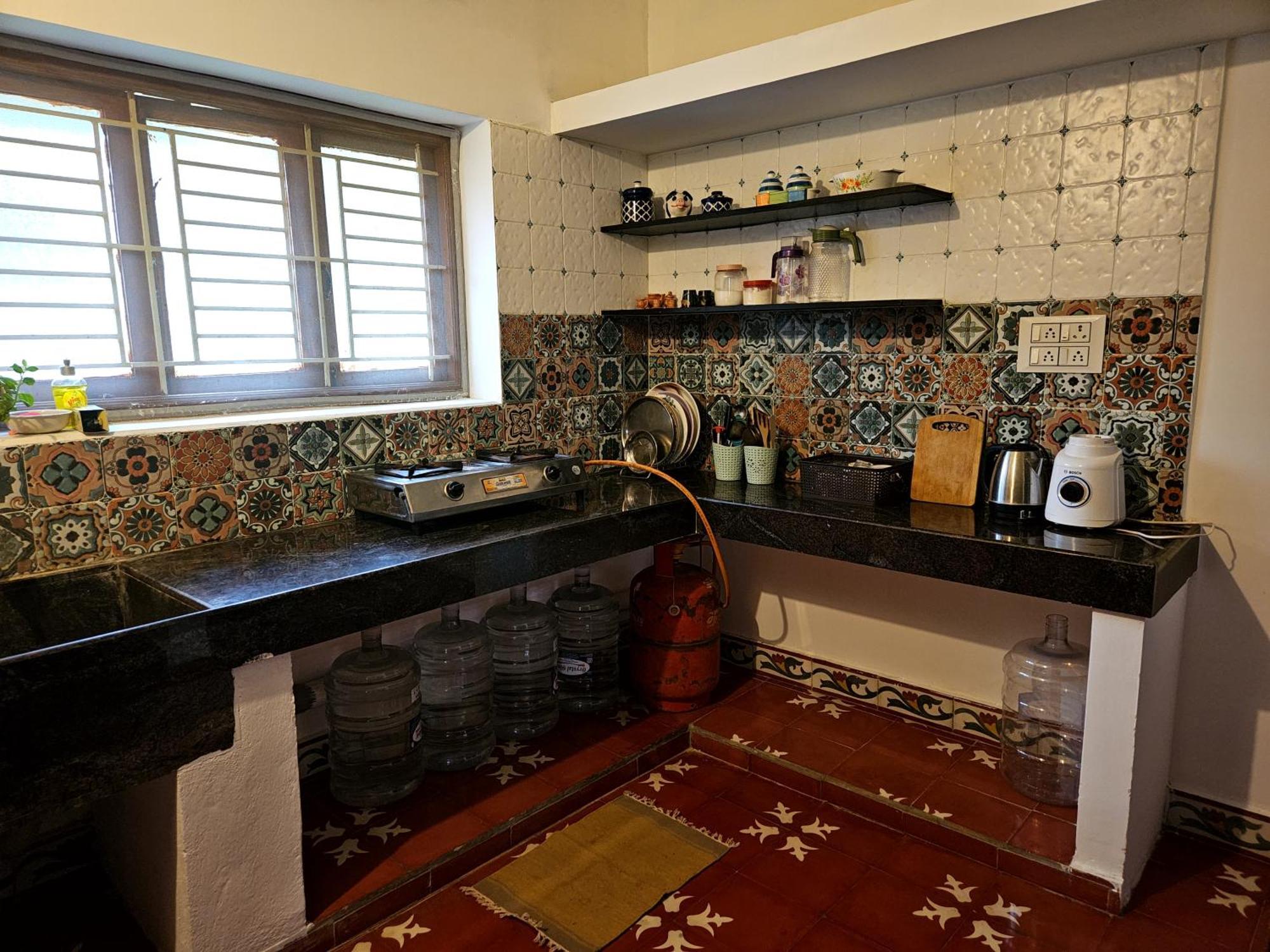 A Chettinad Villa In Coimbatore On The Way To Adiyogi And Nearer To Maruthamalai Bagian luar foto
