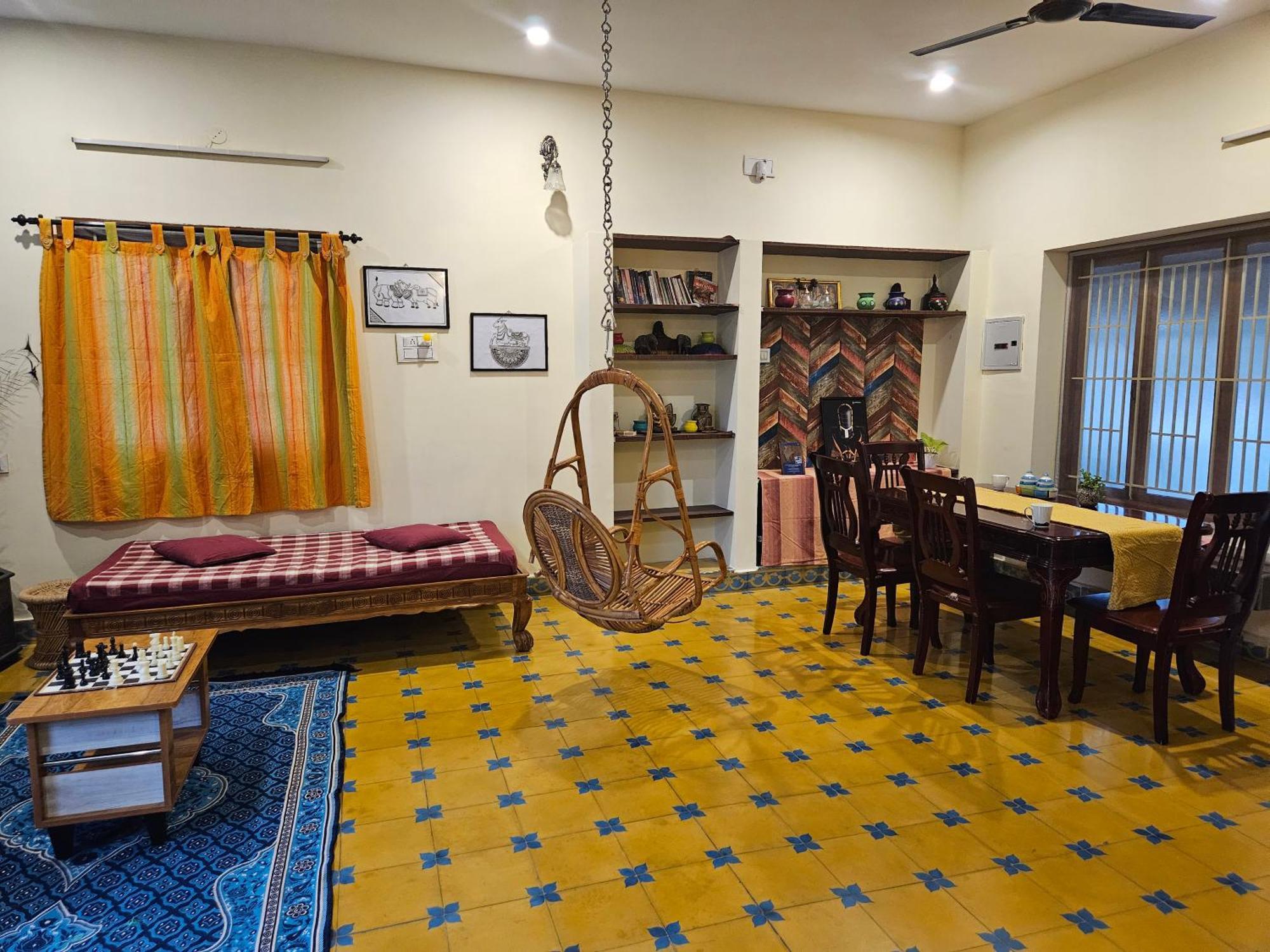 A Chettinad Villa In Coimbatore On The Way To Adiyogi And Nearer To Maruthamalai Bagian luar foto