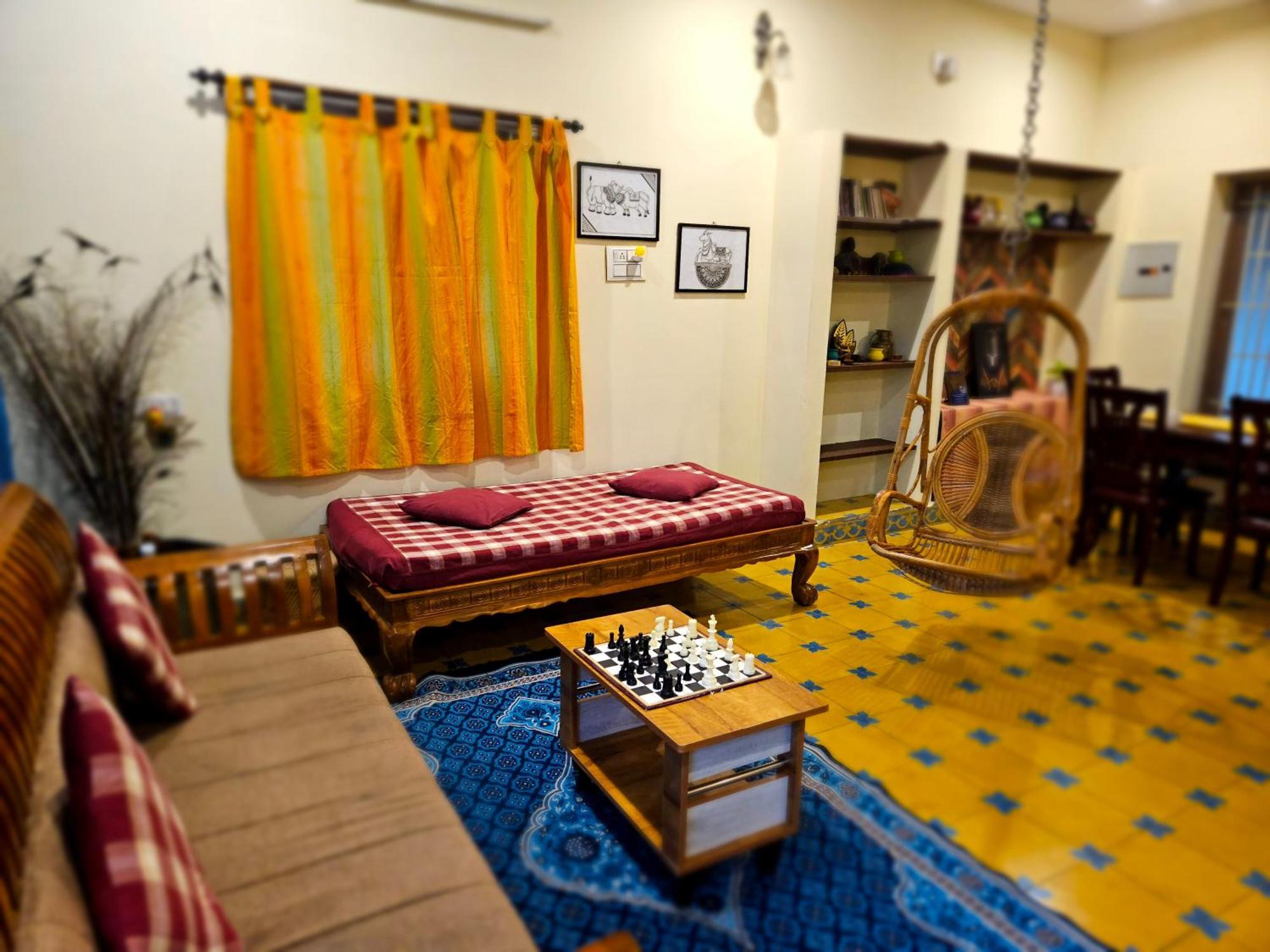 A Chettinad Villa In Coimbatore On The Way To Adiyogi And Nearer To Maruthamalai Bagian luar foto