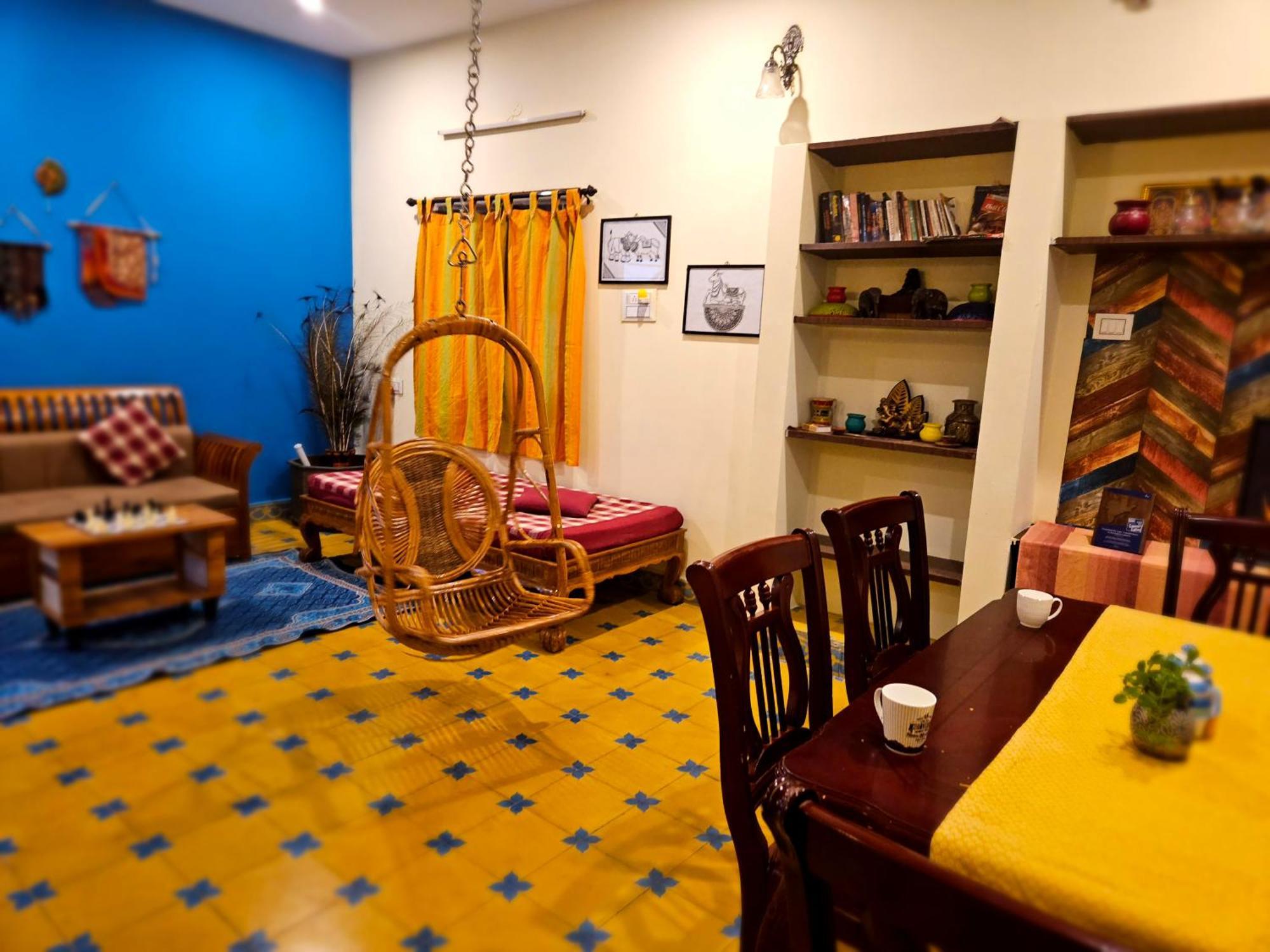 A Chettinad Villa In Coimbatore On The Way To Adiyogi And Nearer To Maruthamalai Bagian luar foto
